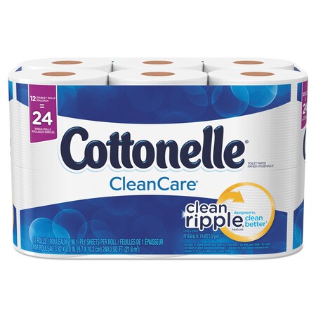 Cottonelle Ultra Soft Standard Toilet Paper, 1 Ply, 150 Sheets, 48 PK 12456
